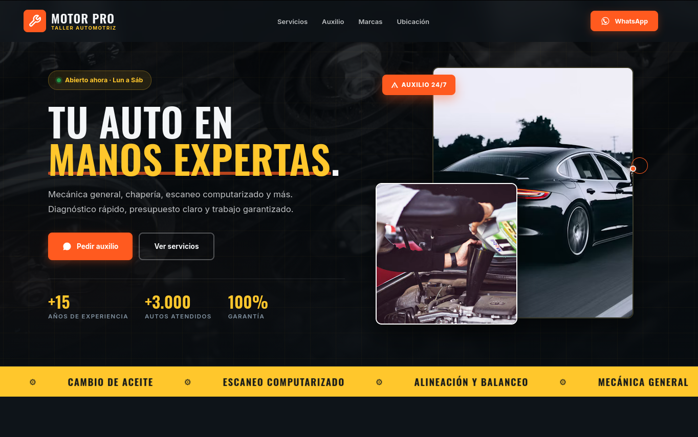 Taller Motor Pro